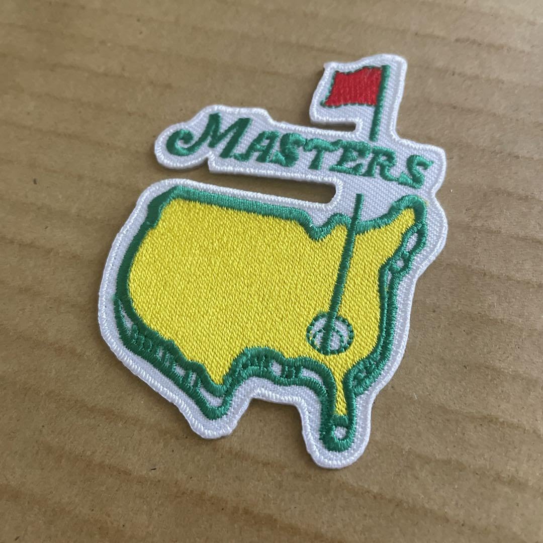 Amazon.co.jp: アイロンワッペン刺繍 ワッペン MASTERS マスターズ